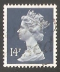 Stamps United Kingdom -  Reina Elizabeth II