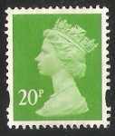 Stamps United Kingdom -  Reina Elizabeth II