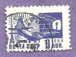 Stamps Russia -  INTERCAMBIO