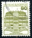 Stamps Germany -  ALEMANIA_SCOTT 1312.02 CASTILLO WILHELMSTHAL. $0,2