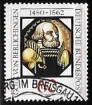 Stamps Germany -  Götz von Berlichingen (1480-1562)