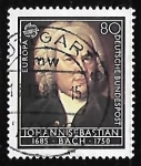 Stamps Germany -  Johann Sebastian Bach