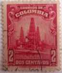 Stamps Colombia -  Petroleras