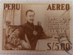 Stamps : America : Peru :  Garcilazo Inca de la Vega