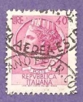 Stamps Italy -  INTERCAMBIO