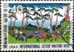 Stamps Japan -  Scott#828 intercambio 0,45 usd 40 y. 1964