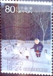 Stamps Japan -  Scott#3257d intercambio 0,90 usd  80 y. 2010