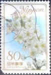 Stamps Japan -  Scott#3201 intercambio 0,90 usd 80 y. 2010