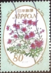 Stamps Japan -  Scott#3586 intercambio 1,25 usd 80 y. 2013