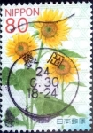 Stamps Japan -  Scott#3436 intercambio 0,90 usd 80 y. 2012