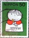 Stamps Japan -  Scott#2624 intercambio, 0,35 usd 50 y, 1998