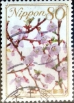 Stamps Japan -  Scott#3203 intercambio, 0,90 usd 80 y. 2010