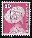 Stamps Germany -  Raisting earth station