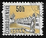 Stamps Czechoslovakia -  Telč