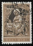 Stamps Greenland -  Tallas en madera