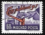 Stamps Hungary -  Cuando conduzca no beba