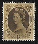 Stamps United Kingdom -  Reina Elizabeth II