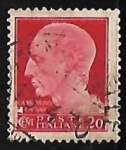 Stamps Italy -  Effigy of Julius Caesar