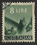 Stamps Italy -  Maartillo cortando una cadena