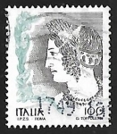 Stamps Italy -  Women in Art