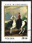 Stamps Poland -  Amazona de Piotr Michalowski