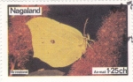 Stamps Nagaland -  mariposa