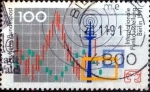 Stamps Germany -  Scott#1680 ma3s intercambio, 0,35 usd, 100 cent. 1991