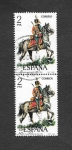 Stamps Spain -  Edf 2452 - Uniformes Militares