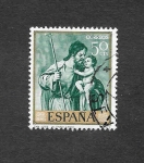 Stamps Spain -  Edf 1911 - Pintura