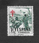 Stamps Spain -  Edf 1104 - Pro Tuberculosos