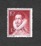 Stamps Spain -  Edf 1072 - Literatos