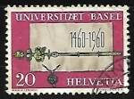 Stamps Switzerland -  (Emblemas) | Universidades