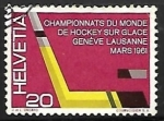 Stamps Switzerland -  Hockey sobre Hielo