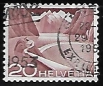 Stamps Switzerland -  Diques y Represas