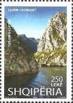 Stamps Albania -  Gorges 2