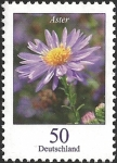 Stamps Germany -  Flowers - Autumn Aster (GFR)