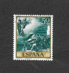 Stamps Spain -  Edf 1855 - Pintura