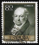 Stamps Spain -  Francisco Goya - 