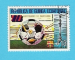 Stamps : Africa : Equatorial_Guinea :  F.C.  BARCELONA