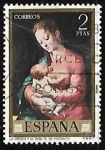 Stamps Spain -  Dia del sello - Luis Morales  