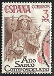 Stamps Spain -  Año Santo Compostelano - Virgen Peregrina (Pontevedra)