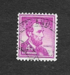 Stamps United States -  1036 - Lincoln