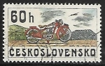 Stamps Czechoslovakia -  JAWA 175, Praha 1935