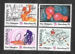 Stamps Spain -  Edf 2994-2997 - Barcelona´92 (II Serie Pre-Olímpica)