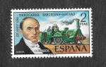 Stamps Spain -  Edf 2173 - 125º Aniversario del Ferrocarril Barcelona-Mataró