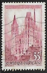 Stamps France -  Rouen (Cathedral)