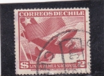 Stamps Chile -  AVION