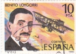 Stamps Spain -  BENITO LOYGORRI (35)