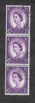 Stamps United Kingdom -  297 - Isabel II