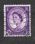 Stamps United Kingdom -  297 - Isabel II